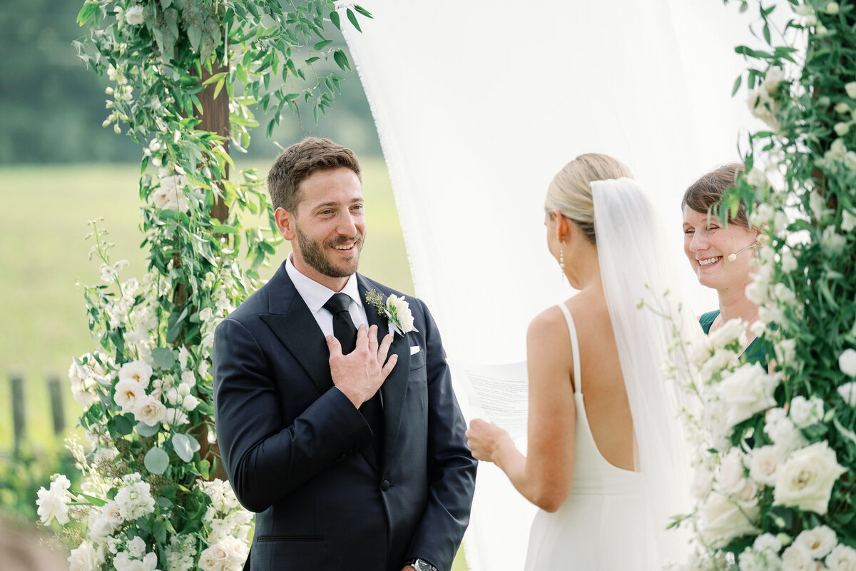 brick house shelburne museum wedding ceremony