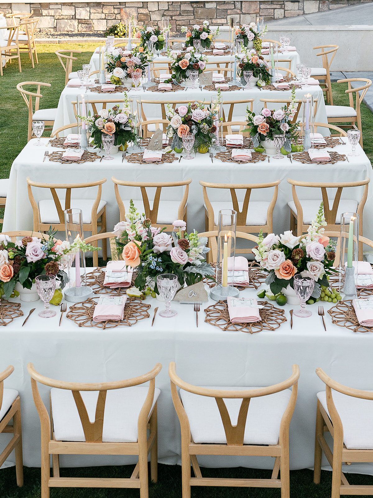 wedding reception table decor arizona 7