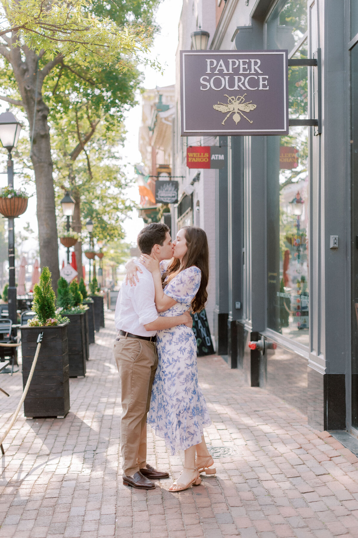 Old Town Alexandria Engagement Session - Katie Annie Photography-5198