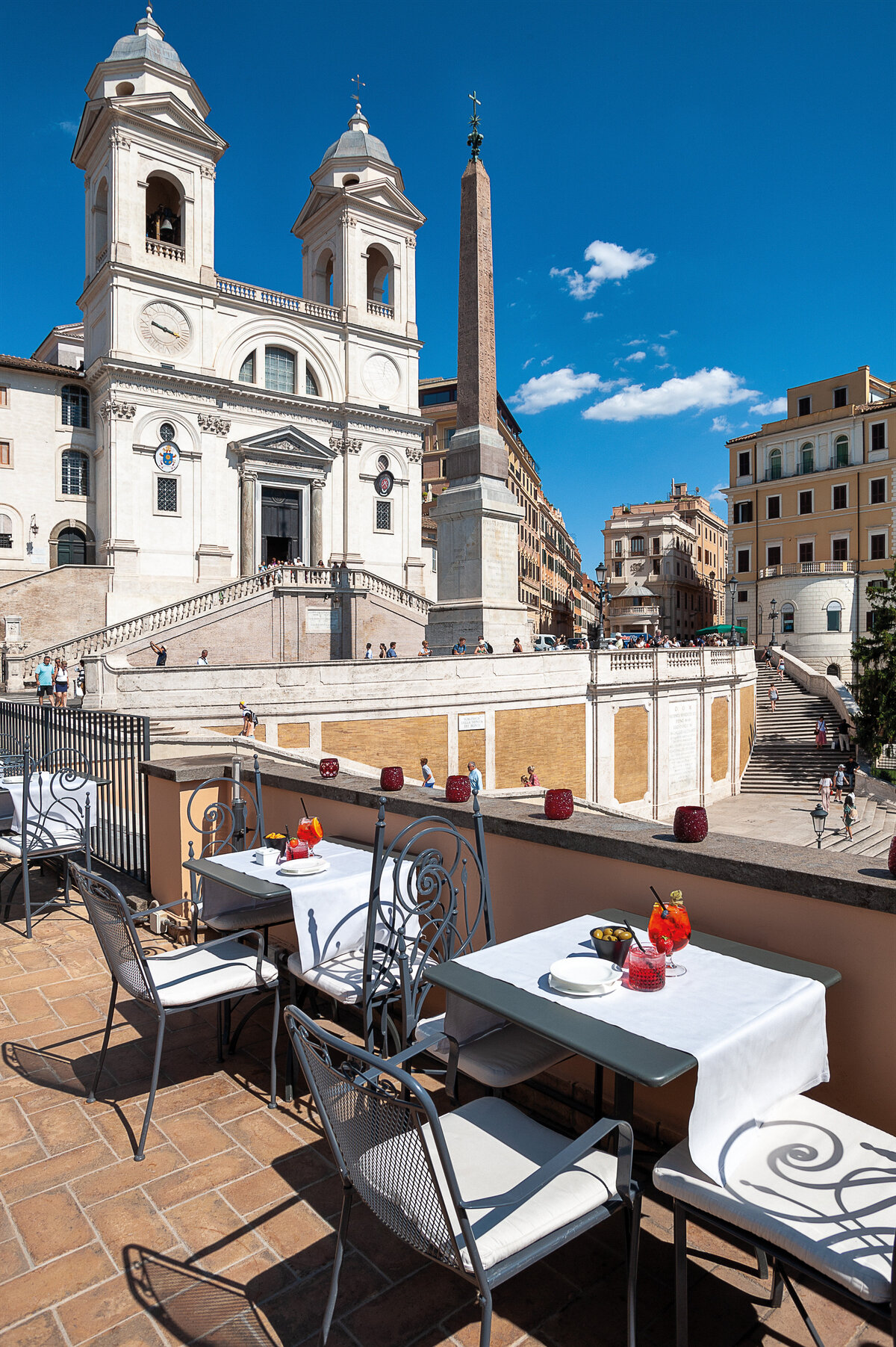 Waterstone - Il Palazzetto - Rome - Italy - Luxury Boutique Hotel - Il Palazzetto Trinità dei Monti View- credit Genivs Loci