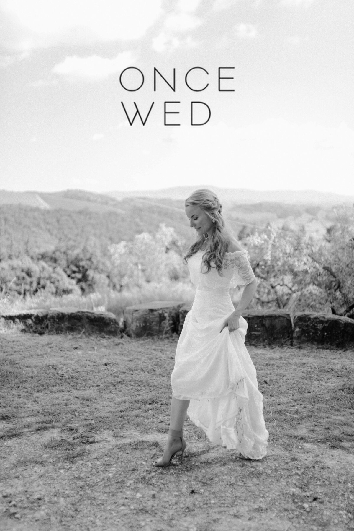 Wedding Flora and Grace featured in Once Wed