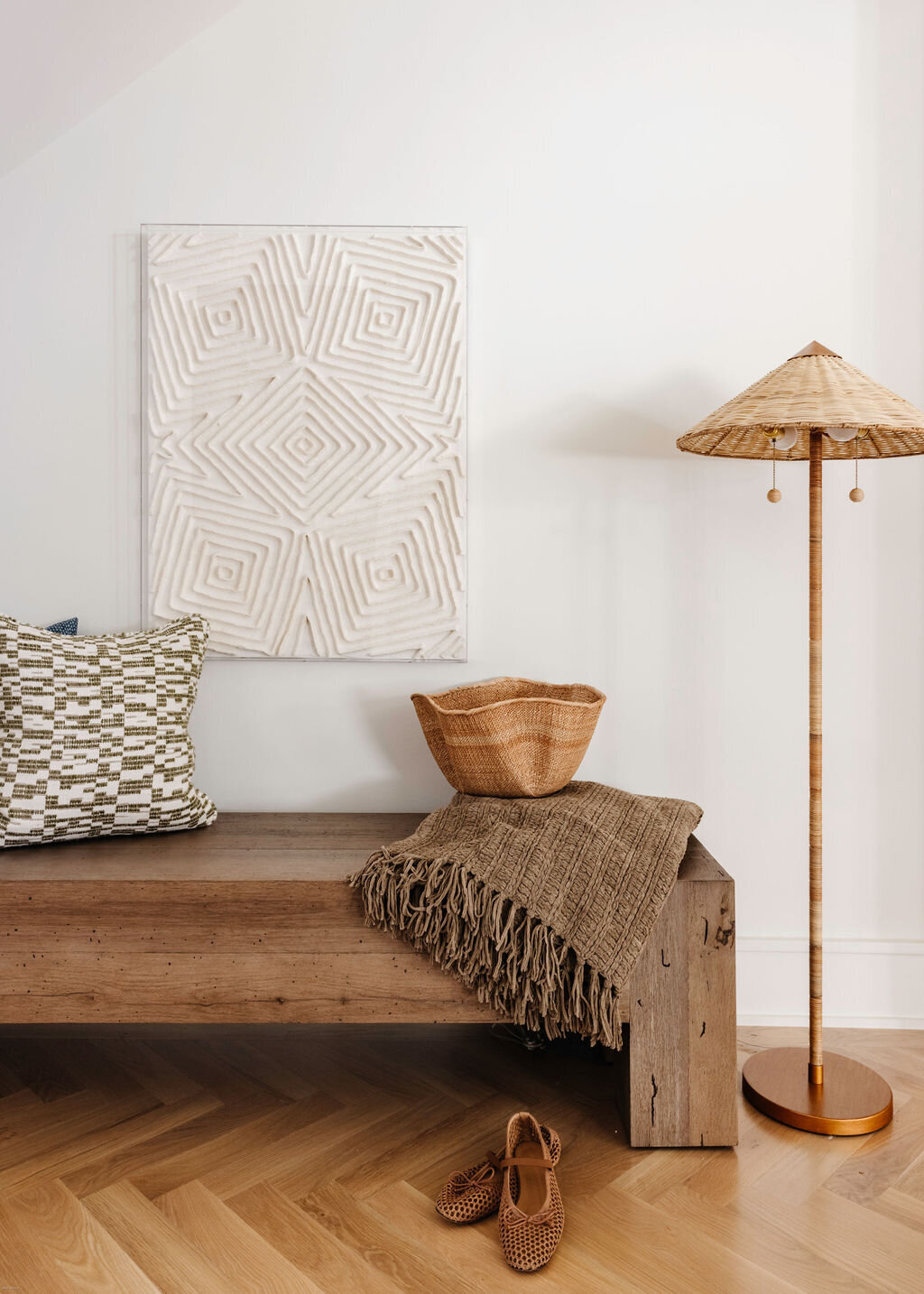 oyster creek studios stripling new build netural textures entryway