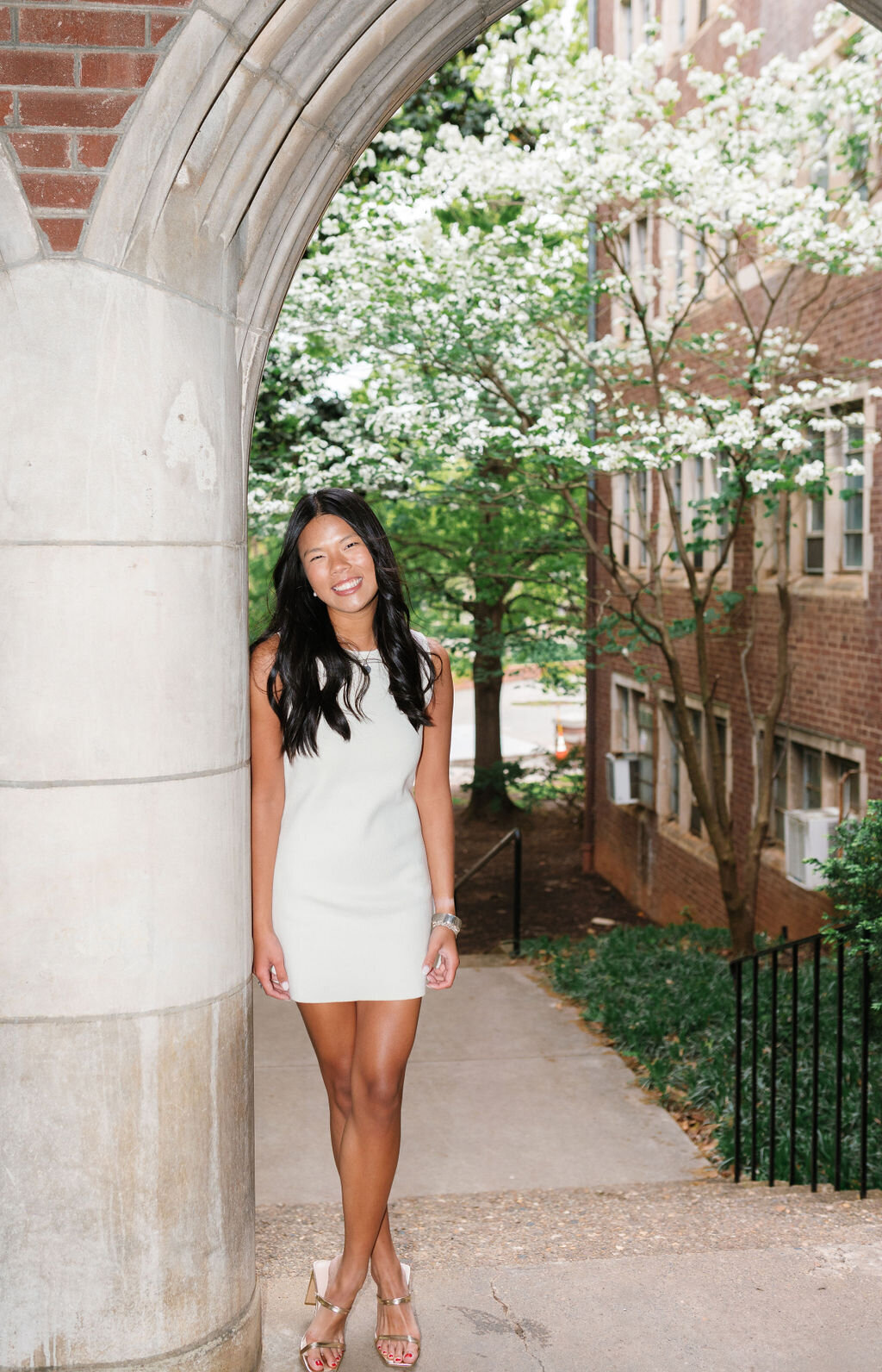 Lily-university of tennessee knoxville graduation photographer film vintage style