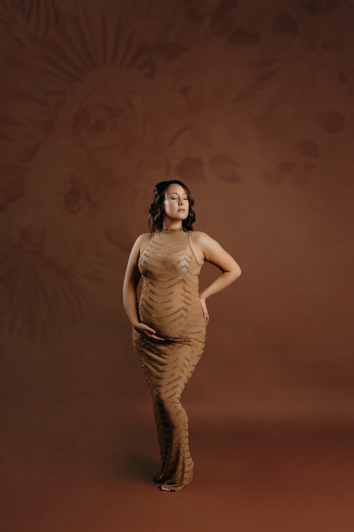 High fashion studio maternity