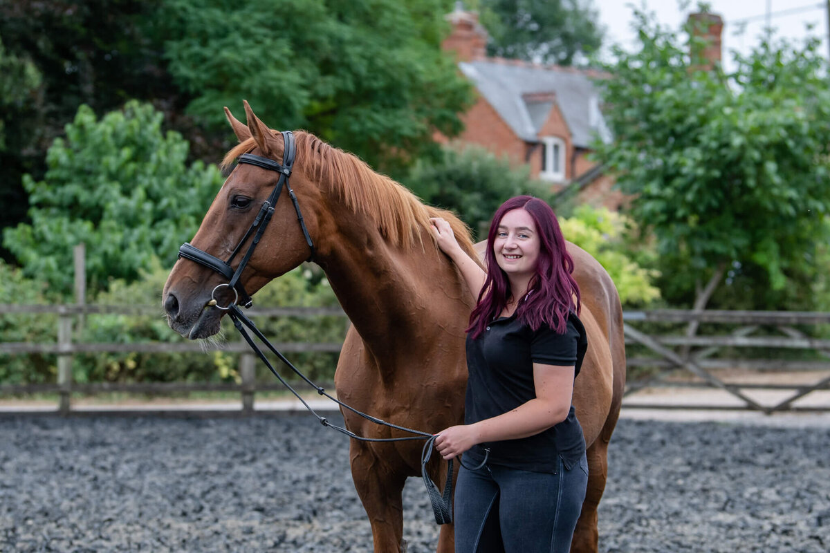 Chloe Bolam - Milton Keynes Buckinghamshire UK Equine Photographer - S & J - 29.07.22 -3