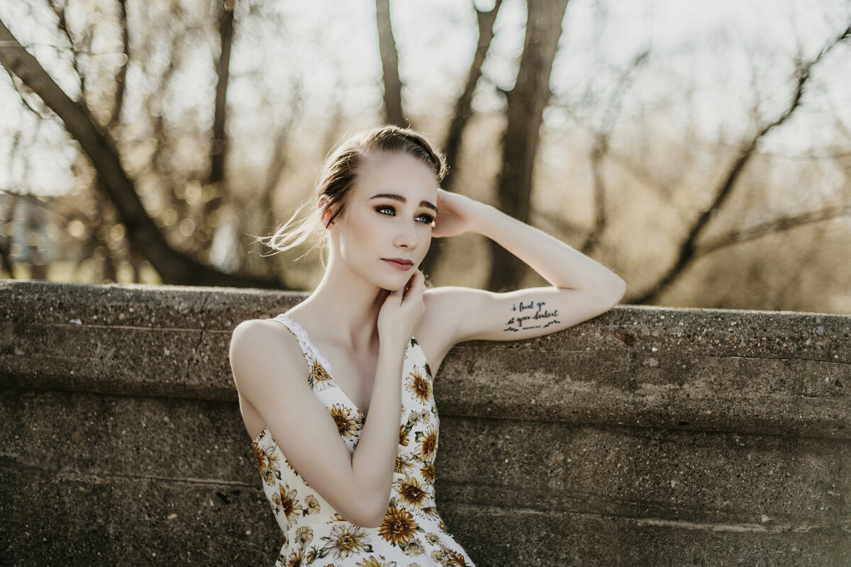 Green Bay High School senior session