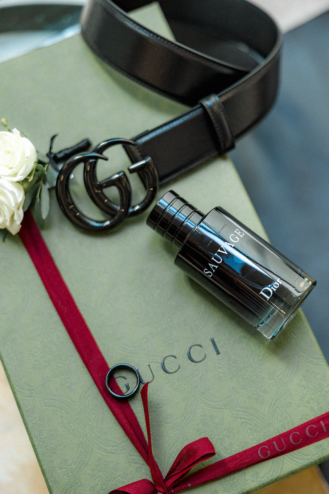 Sauvage Dior groom's wedding day cologne