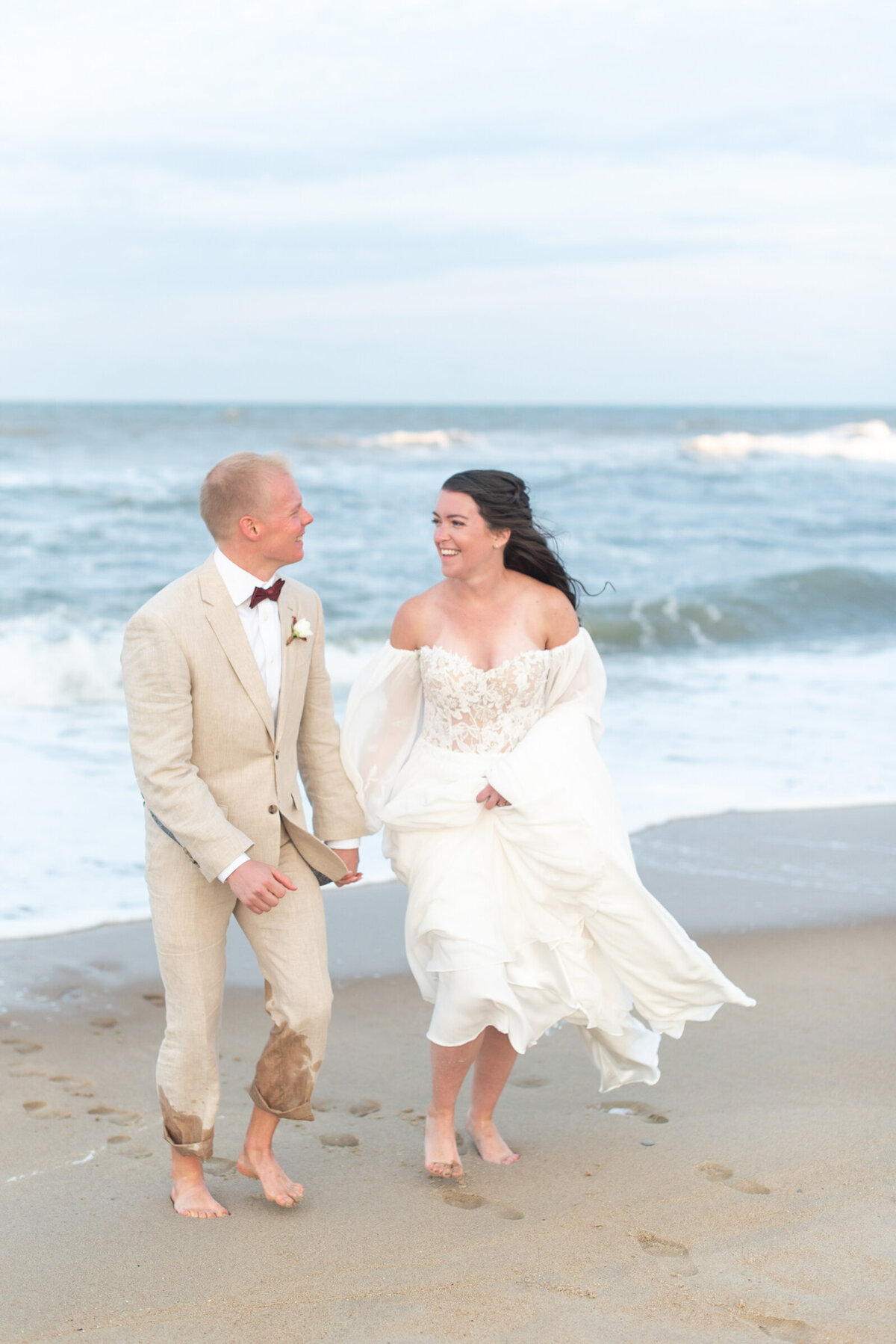 Sophie and Zach Nags Head Beach Wedding SP-019