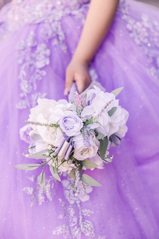 purple-bouquet-dress