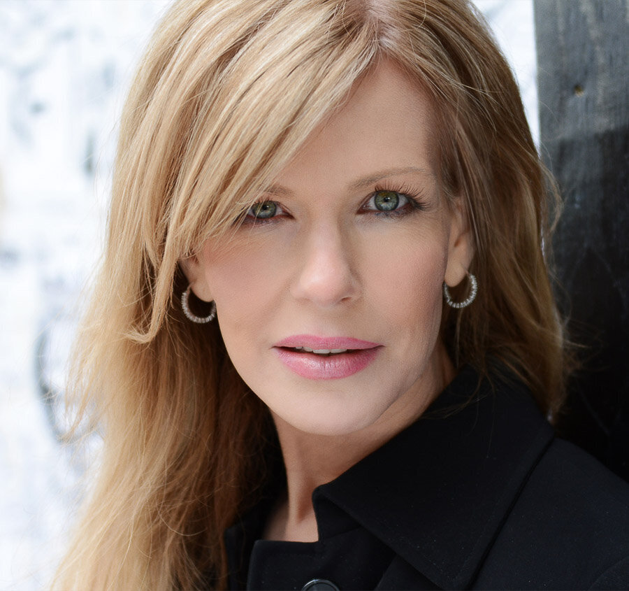 Female actor headshot outdoors