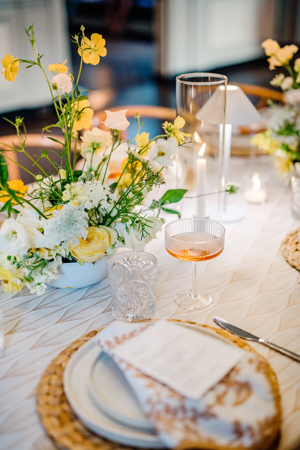 wedding-detail-photography-yellow-flowers-sarah-brehant-events