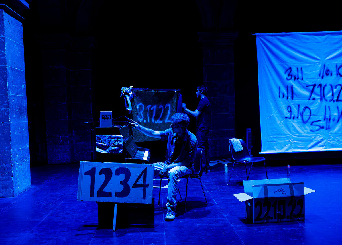 Mode d’emploi pour metteur en scène israélien en Europe texte, mise en scène, jeu Hannan Ishay, Ido Shaked  TPV_3190166-Enhanced-NR