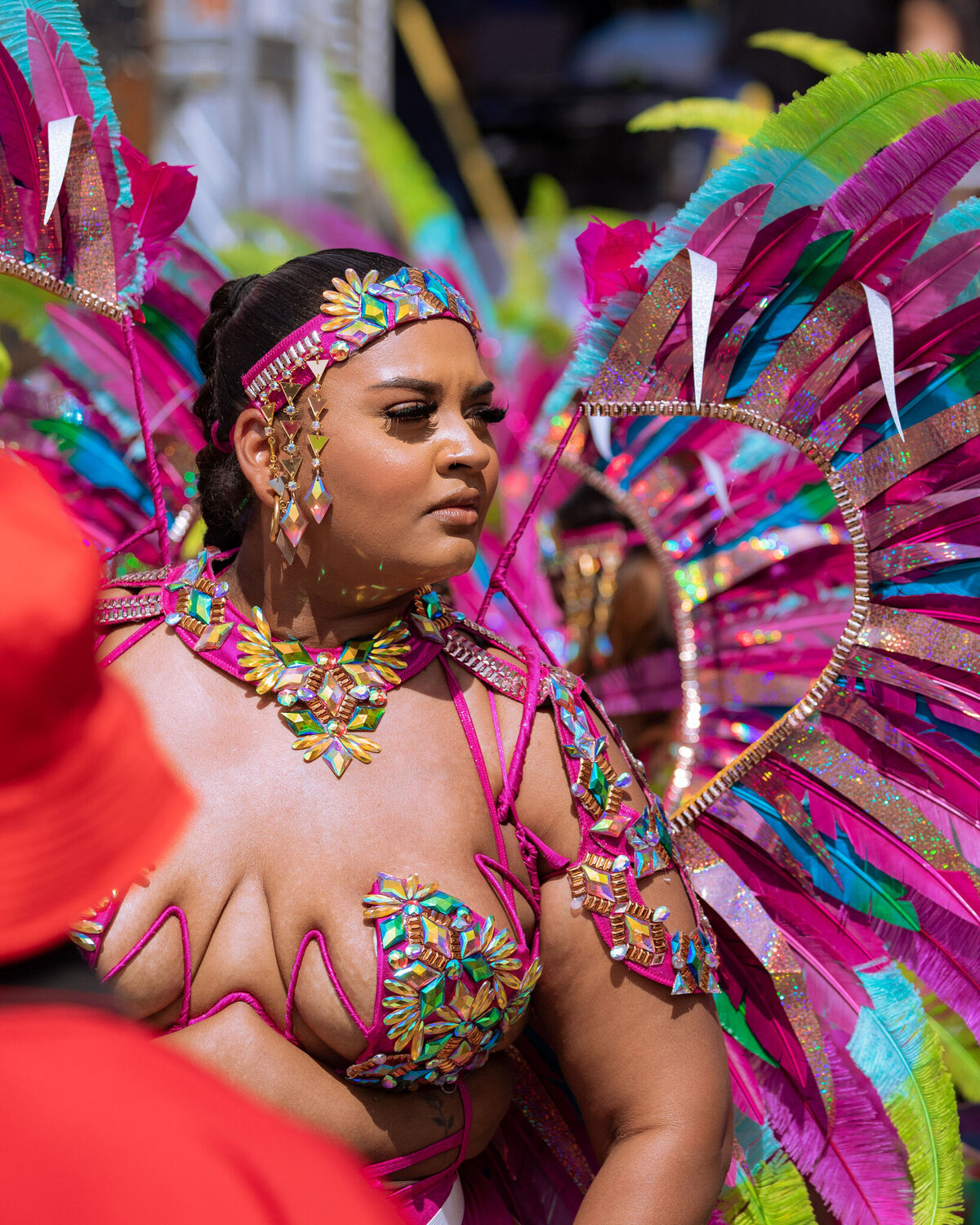 Photos of Masqueraders from Toronto Carnival 2023 - Sunlime Mas Band - Medium Band of The Year 2023-137