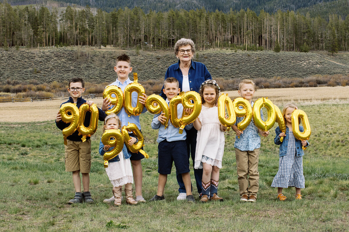 great grandma turns 90