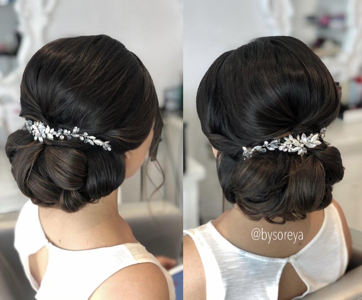 Bridal Low Updo