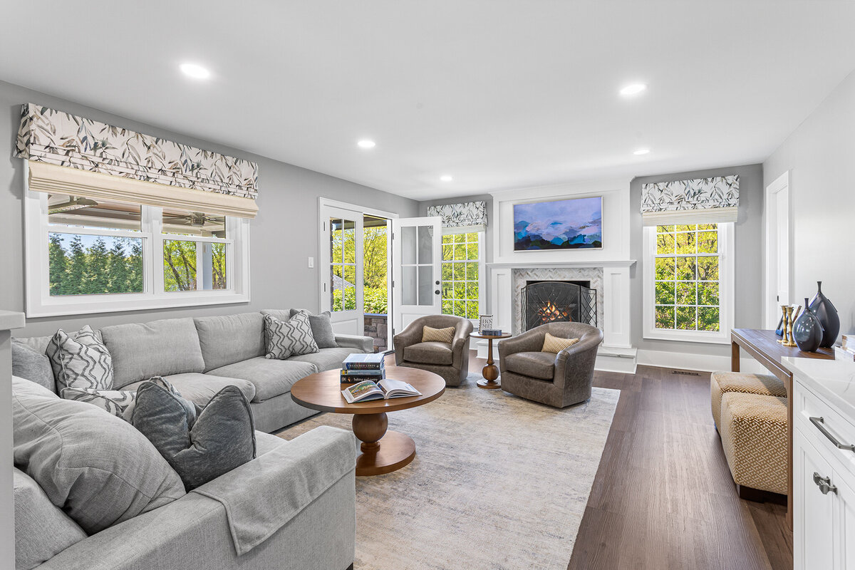 light and bright living room
