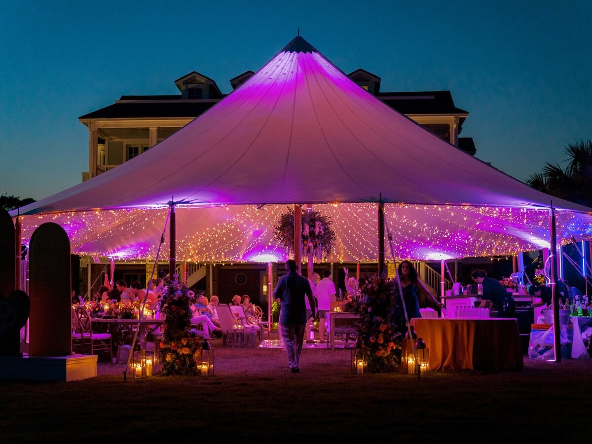 Southport NC Wedding | Blue Satin Bee 57