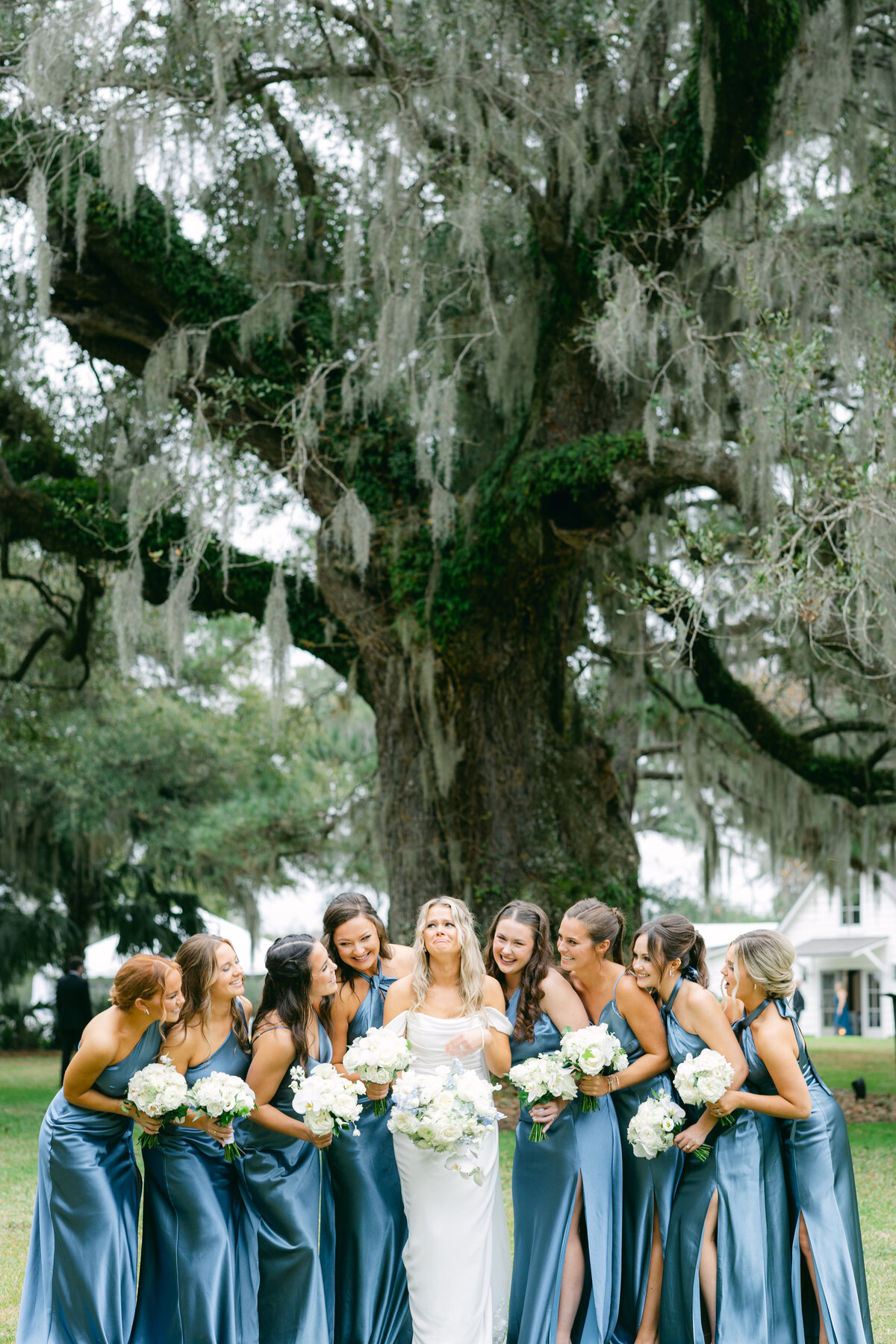 Katherine Horton Photography Sarah & Trey's Wedding Day Bride & Bridesmaids 115