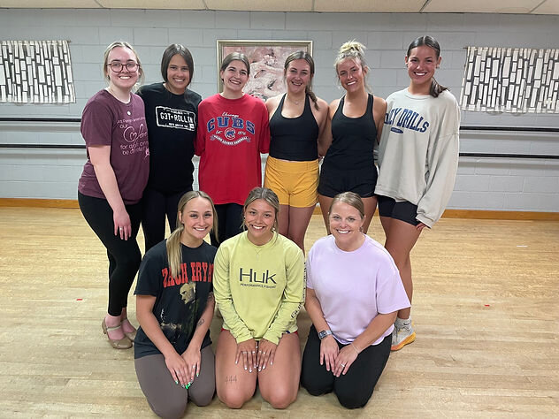 alumni came back to rehearse for audition and one for recital
