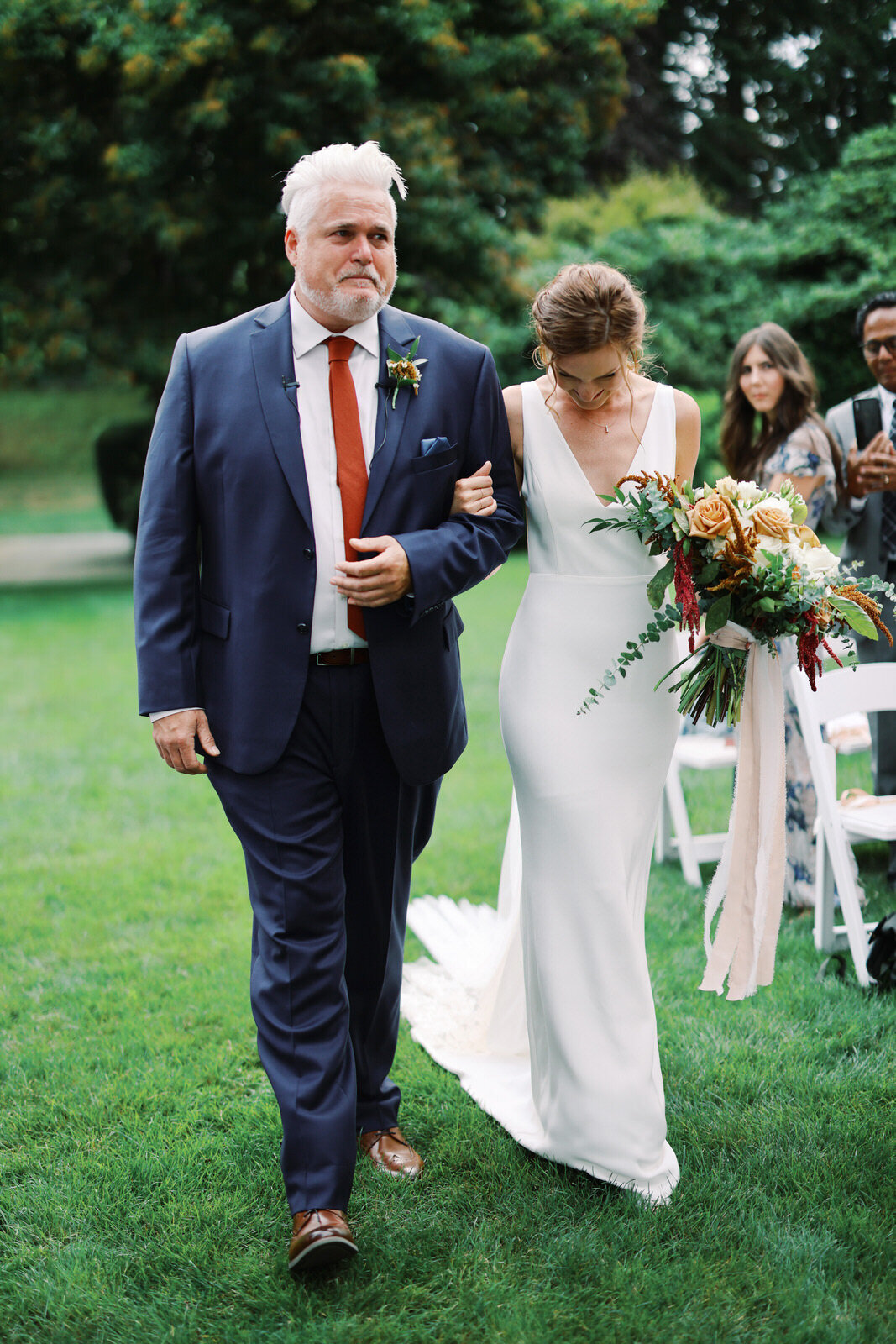 Chic and modern wedding photography during an elegant wedding in Rhode Island
