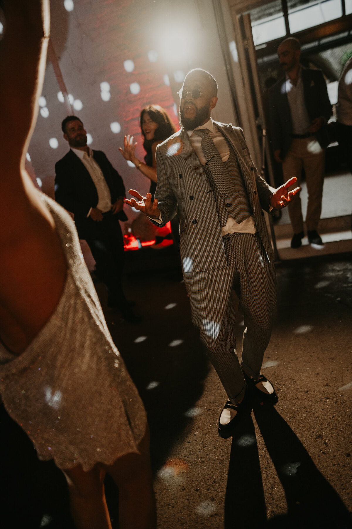 Bride and groom's first dance at 100 Barrington in London.