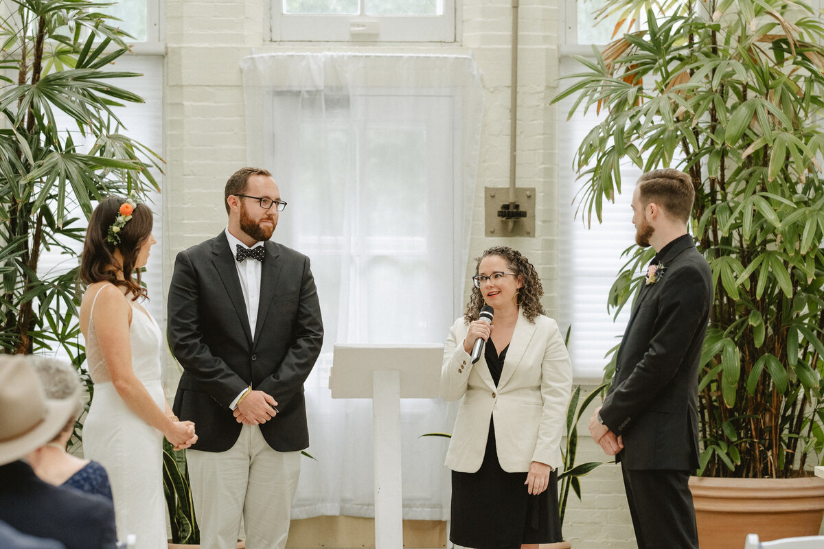 documentary photographer garden greenhouse wedding-75