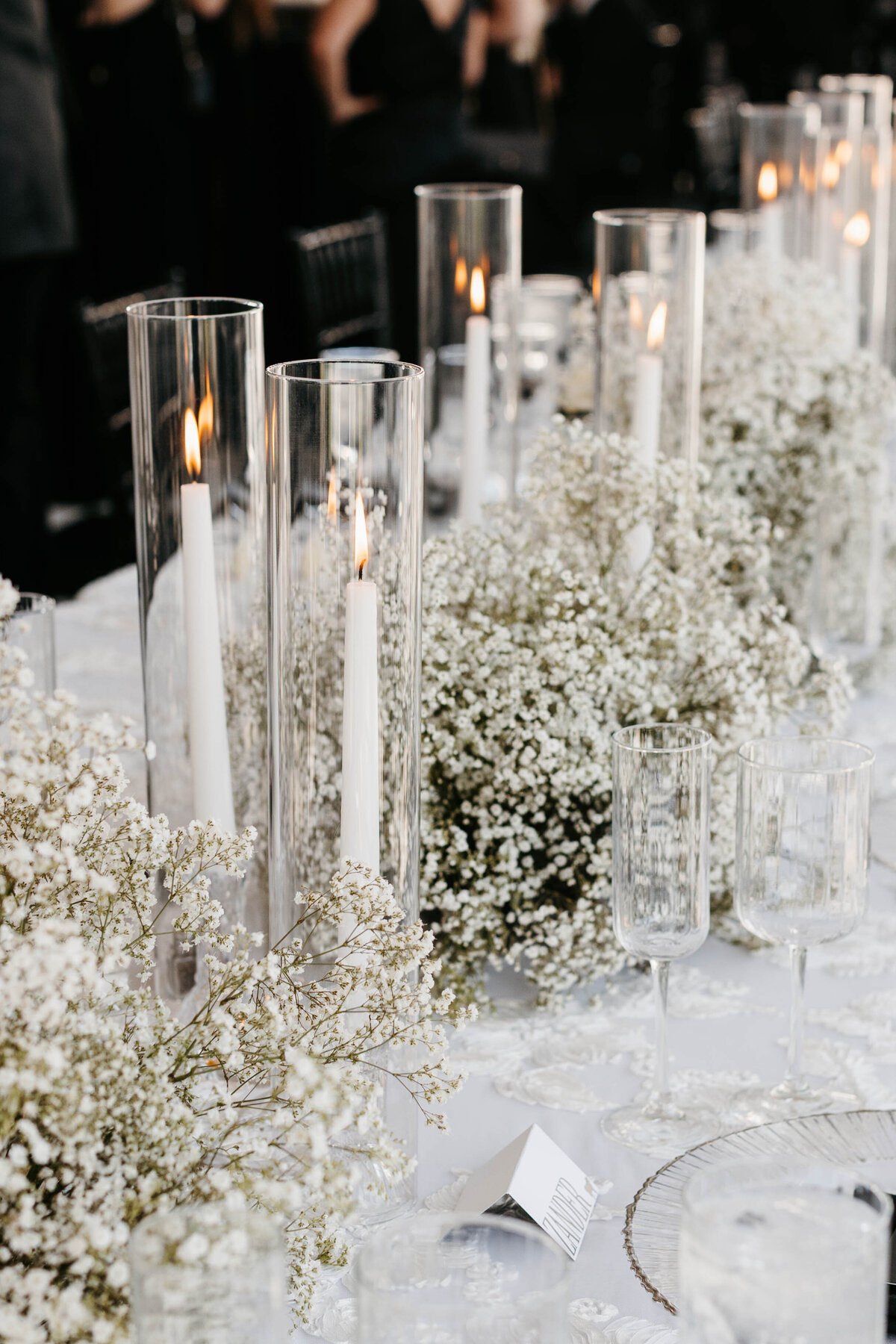 Florals and candles