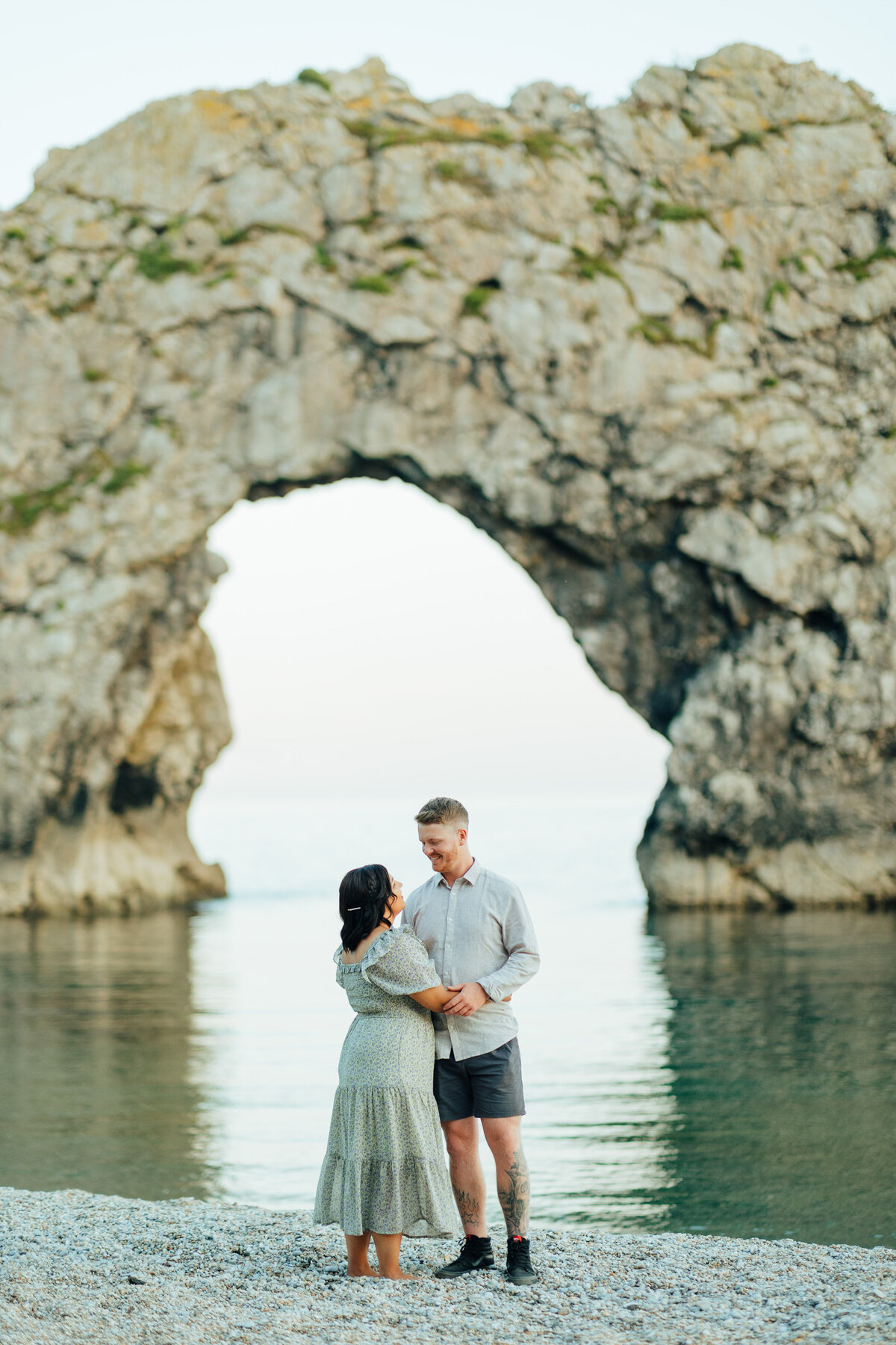Durdle Door Engagement Photoshoot - Dorset Wedding Photographer, Aimee Joy Photography-146