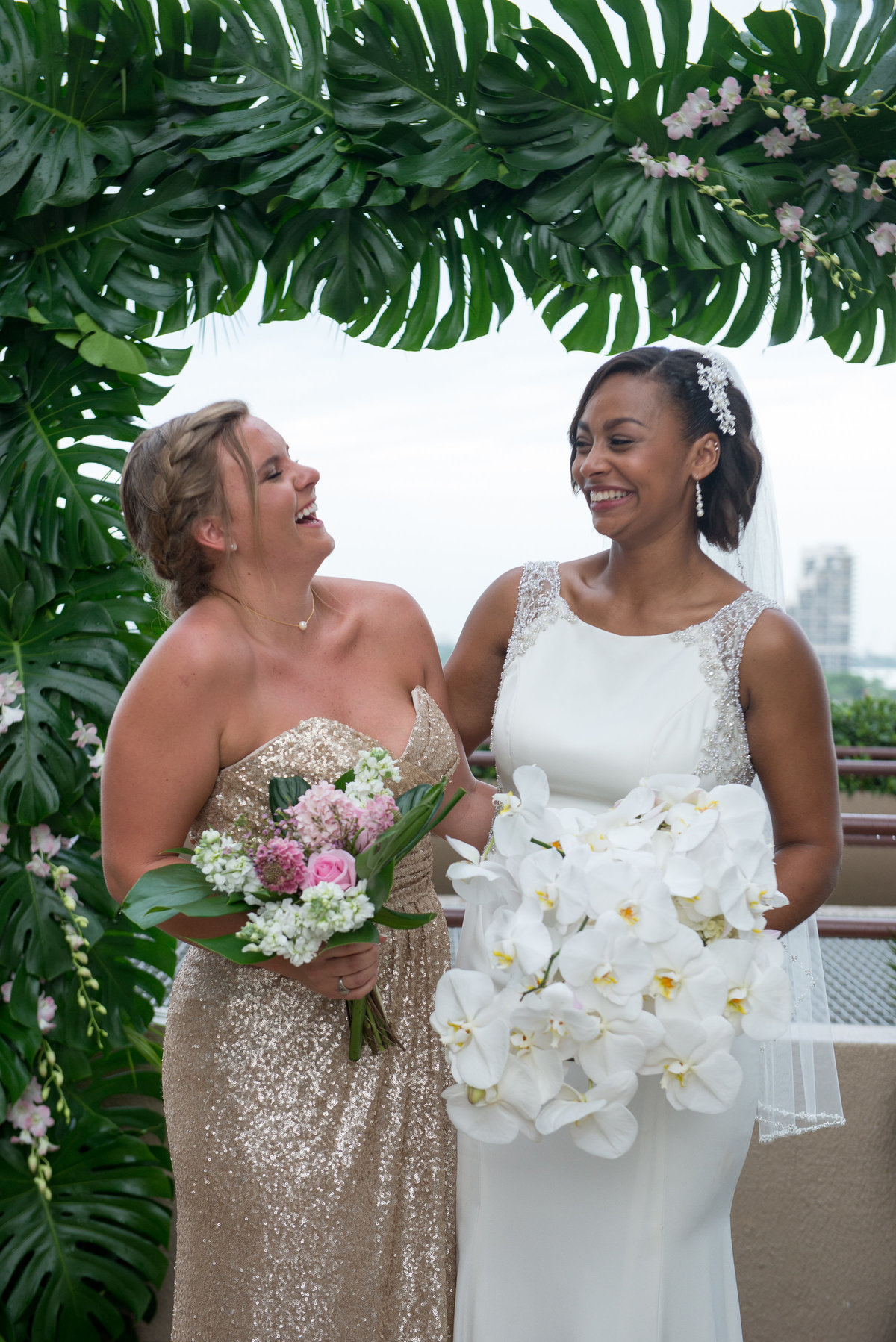 NFL Miami Dolphins Brandon Radcliff ShaKyra Radcliff Briza on the Bay Wedding Andrea Arostegui Photography-162