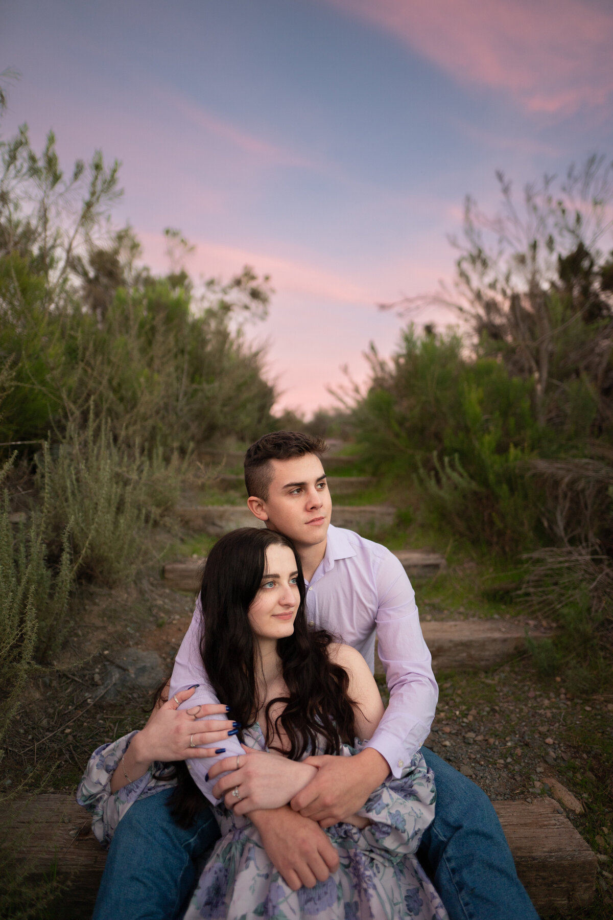 Mountain Engagement Photos San Diego