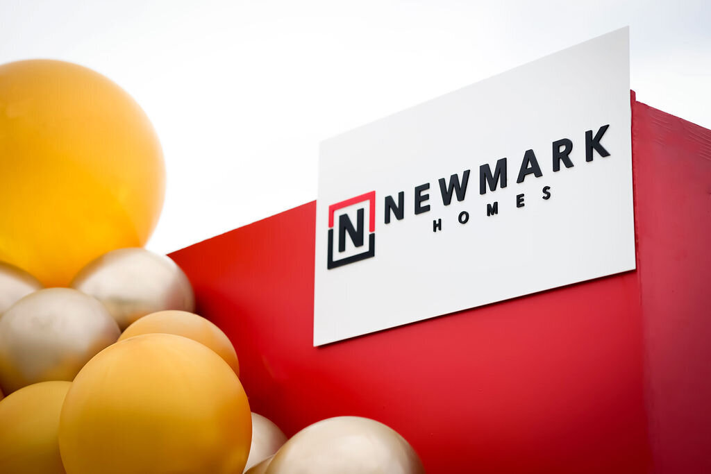 Newmark Homes corporate event backdrop design