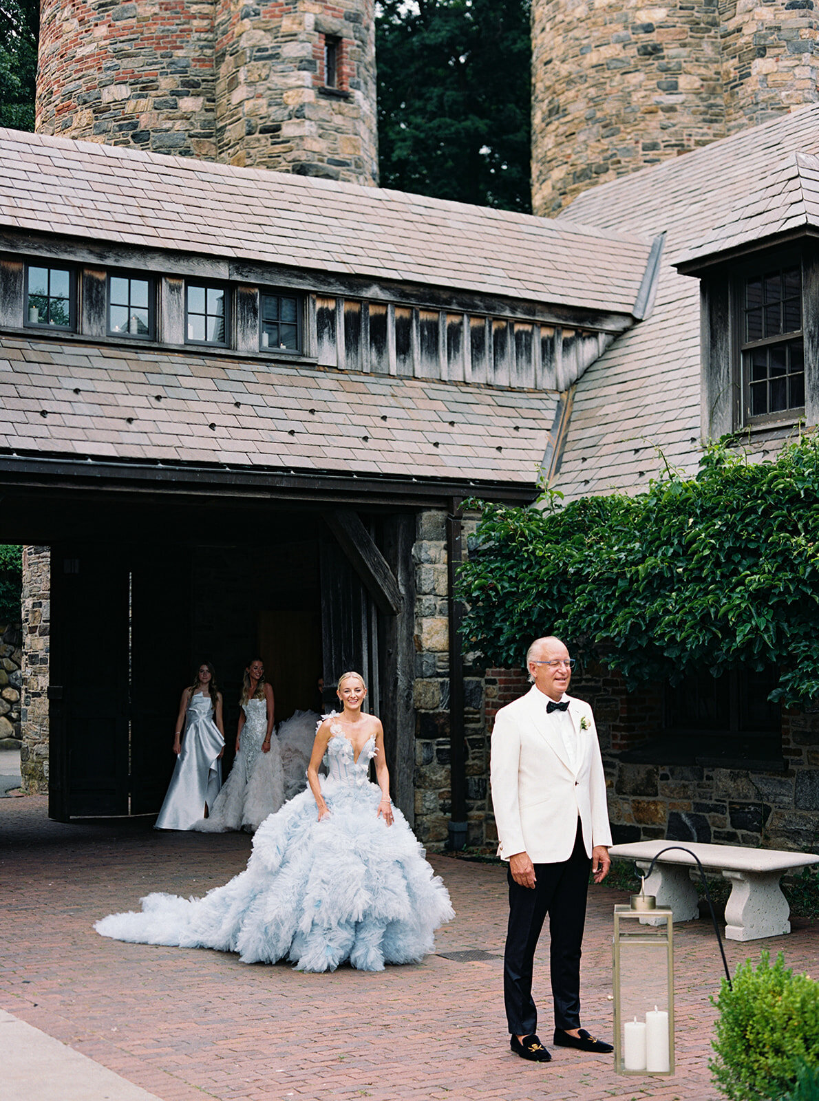 Brielle and Matt Wedding - Father First Look-47