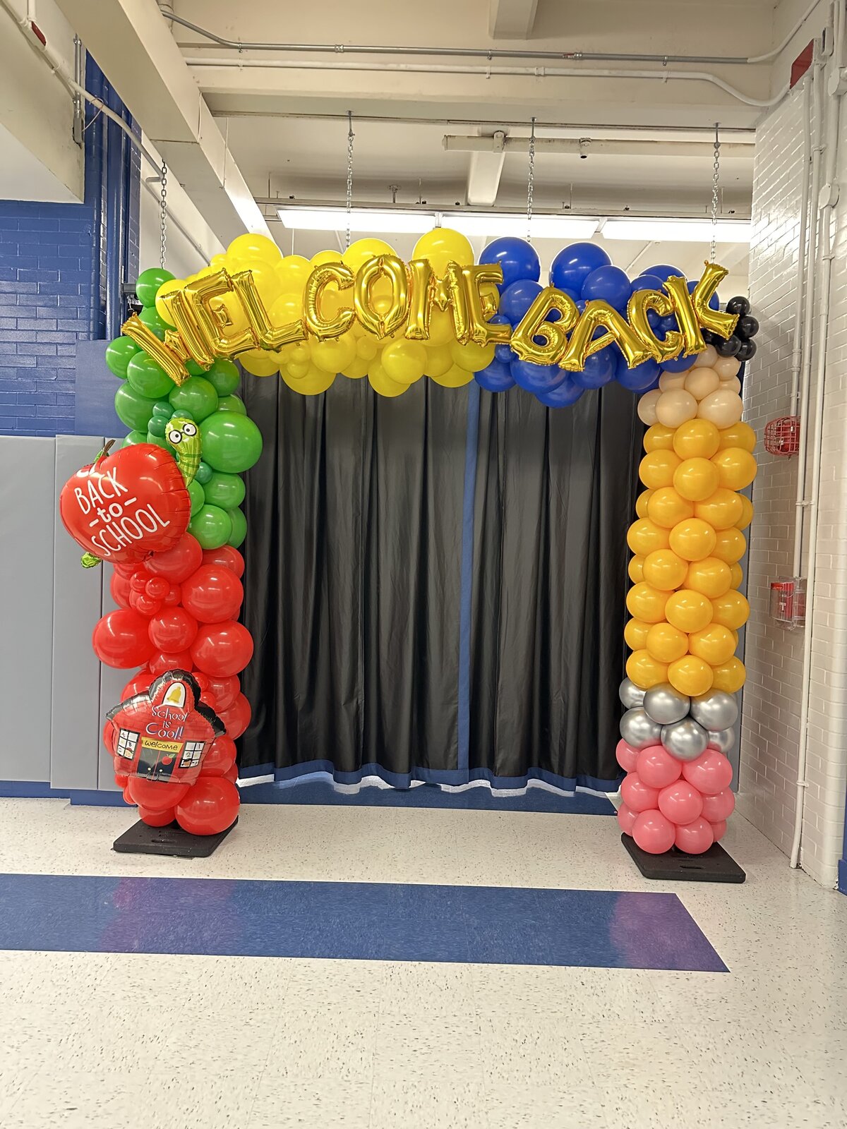 square back to school arch 