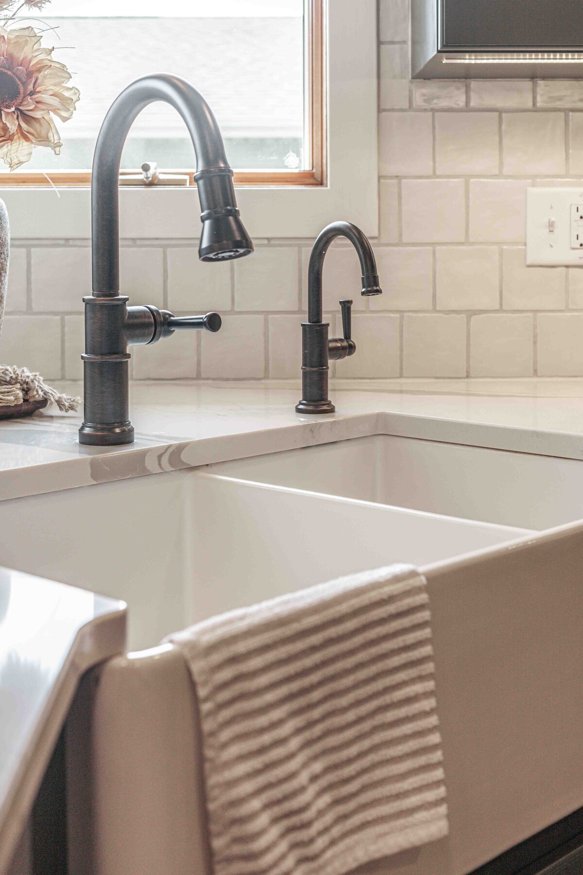 new sink in kitchen remodel