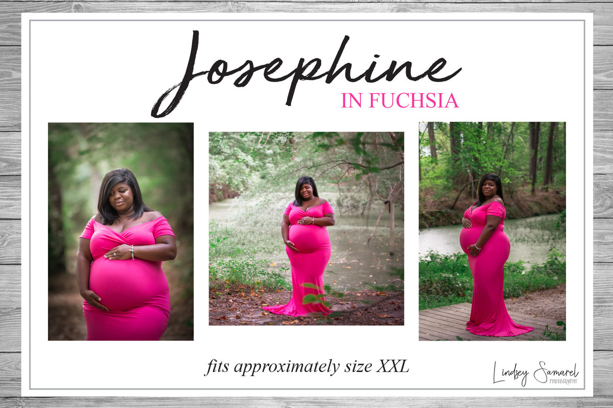 LS Maternity Closet Josephine Fucshia