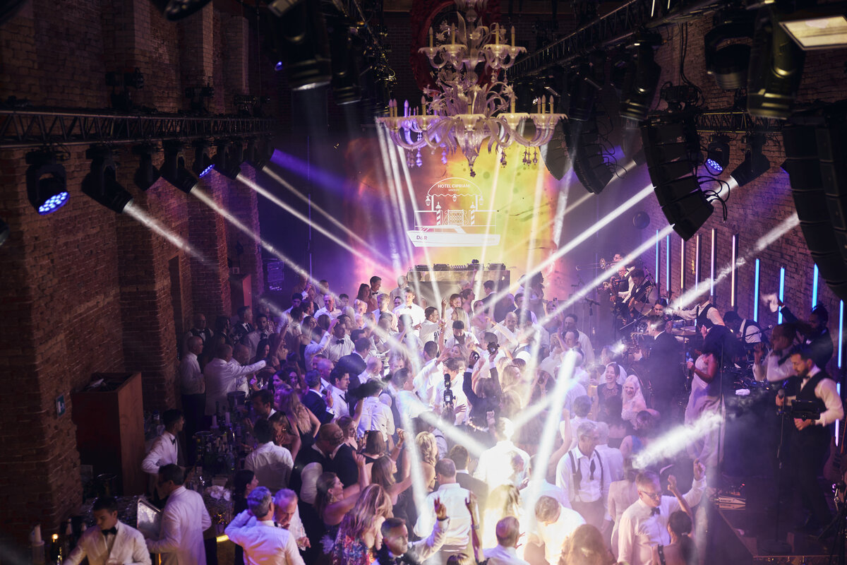 Reception at wedding at Belmond Hotel Cipriani Venice