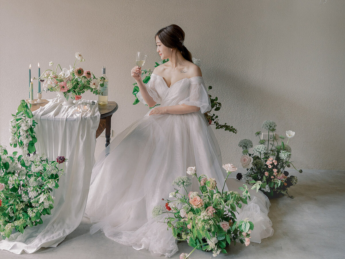 indianapolis wedding florist brand session bridal shoot-39