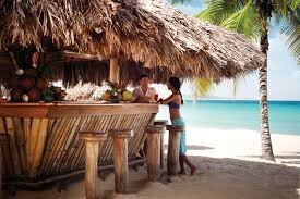Couples Swept Away beach bar