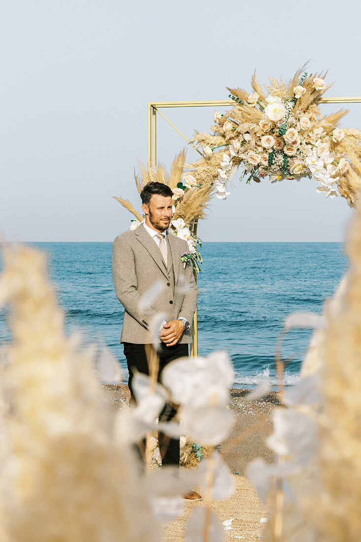 boho beach wedding in Greece (3)