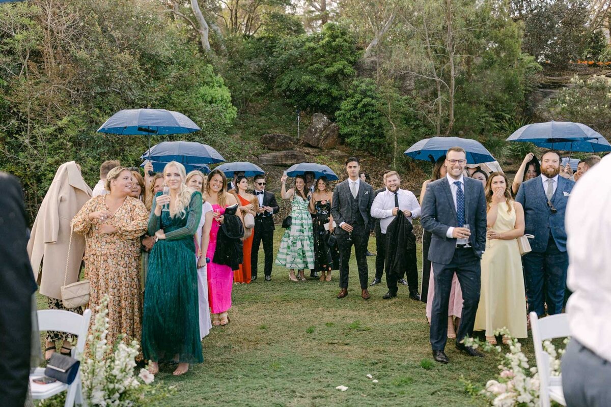 wedding guests