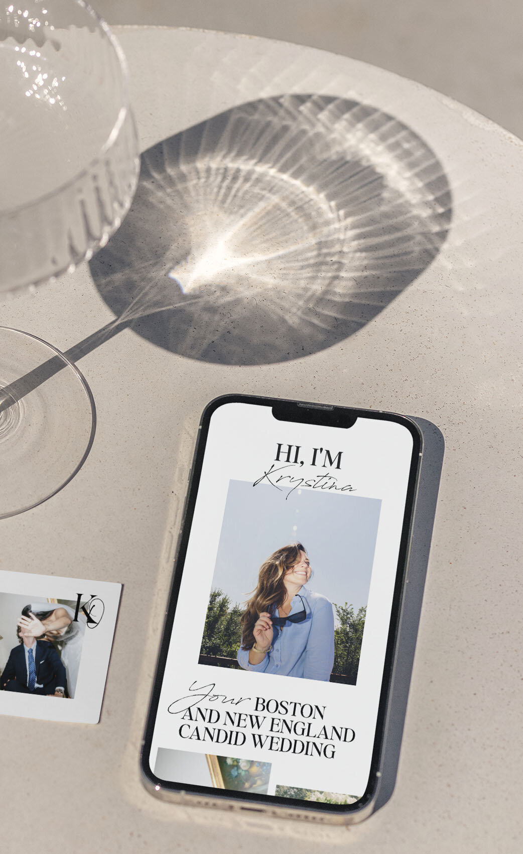 Krystina Olsen Simple Mockup 3 mobile editorial showit website design