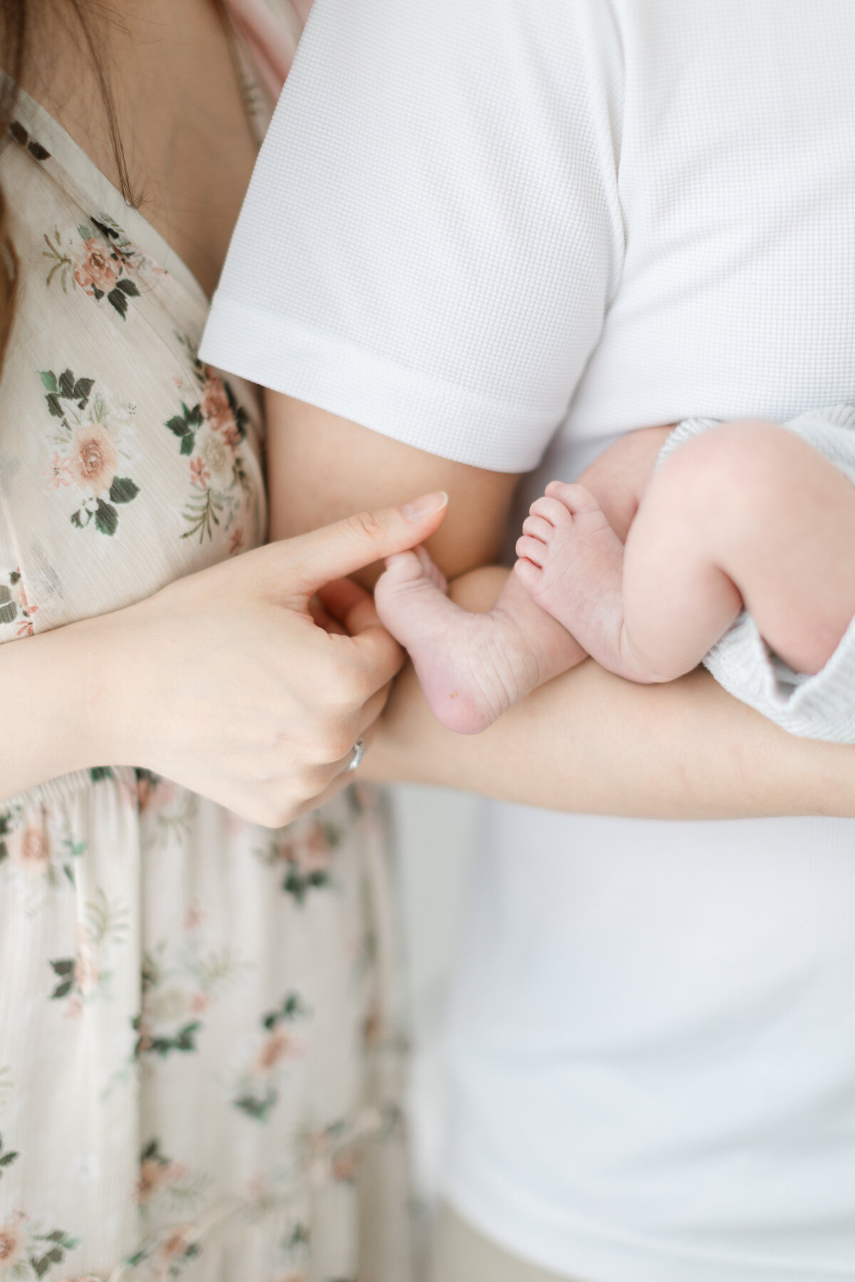 Newborn photography session at a Philadelphia photography studio - 24