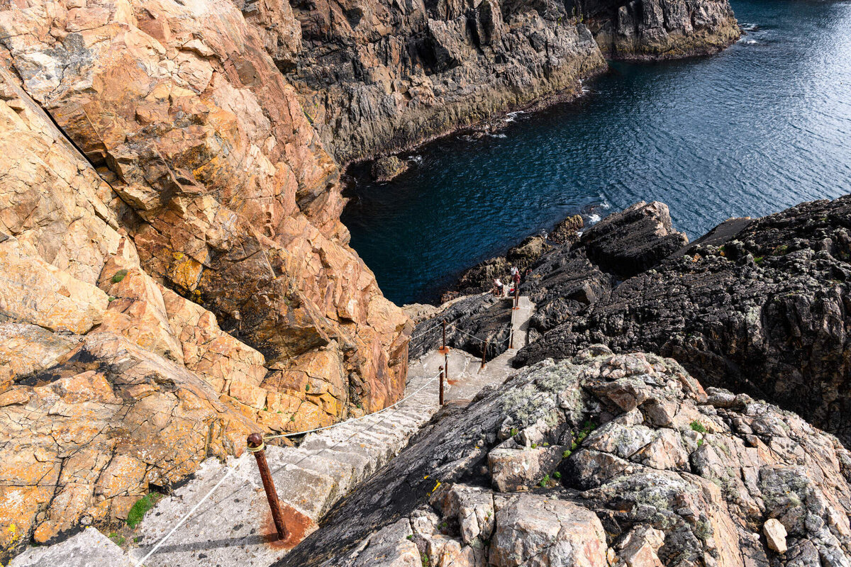 Cliff Steps, Arranmore Island, Co Donegal_Web Size