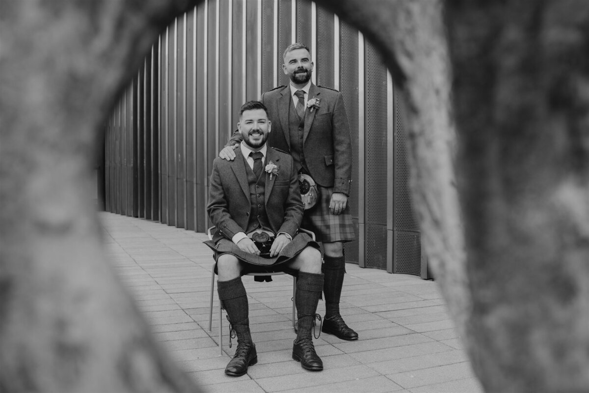 Aberdeen LGBTQ+ Wedding Photography by Aberdeen Wedding Photographer Scott Arlow - 64