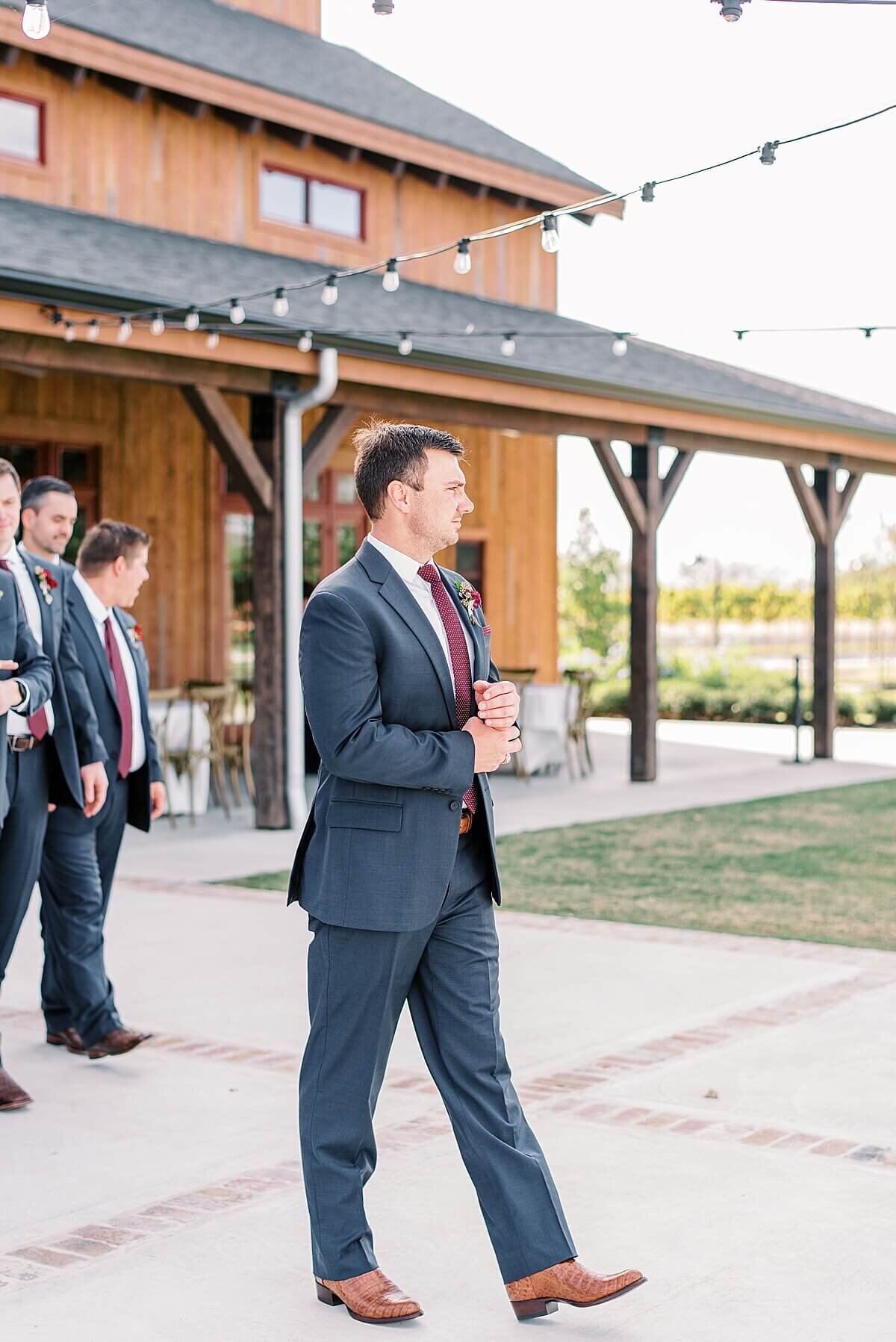 Bridal Party Portraits at the Weinberg at Wixon Valley in Bryan Texas photographed by Alicia Yarrish Photography