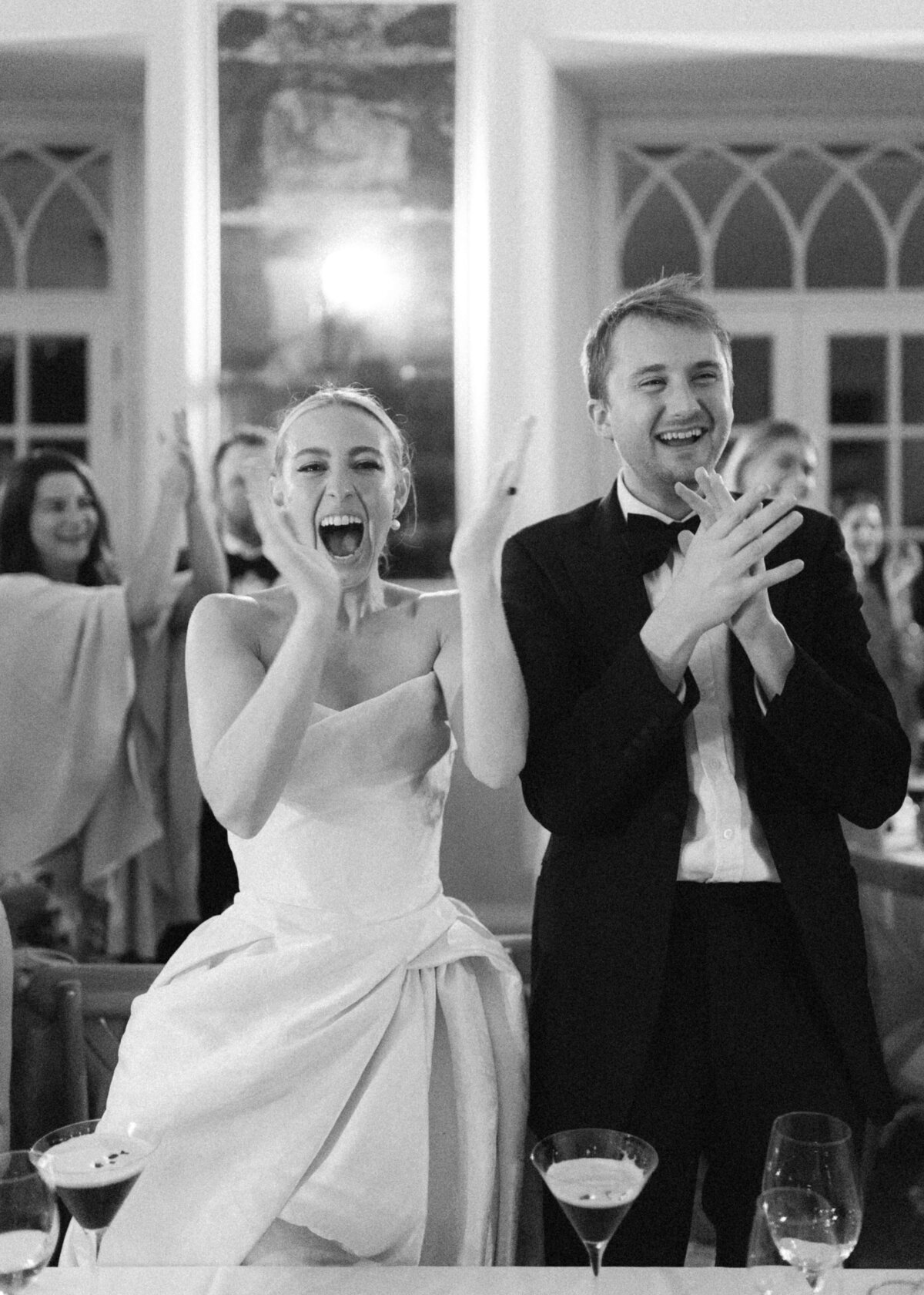 chloe-lowe-wedding-euridge-manor-cotswolds-bride-groom-speech-laughing