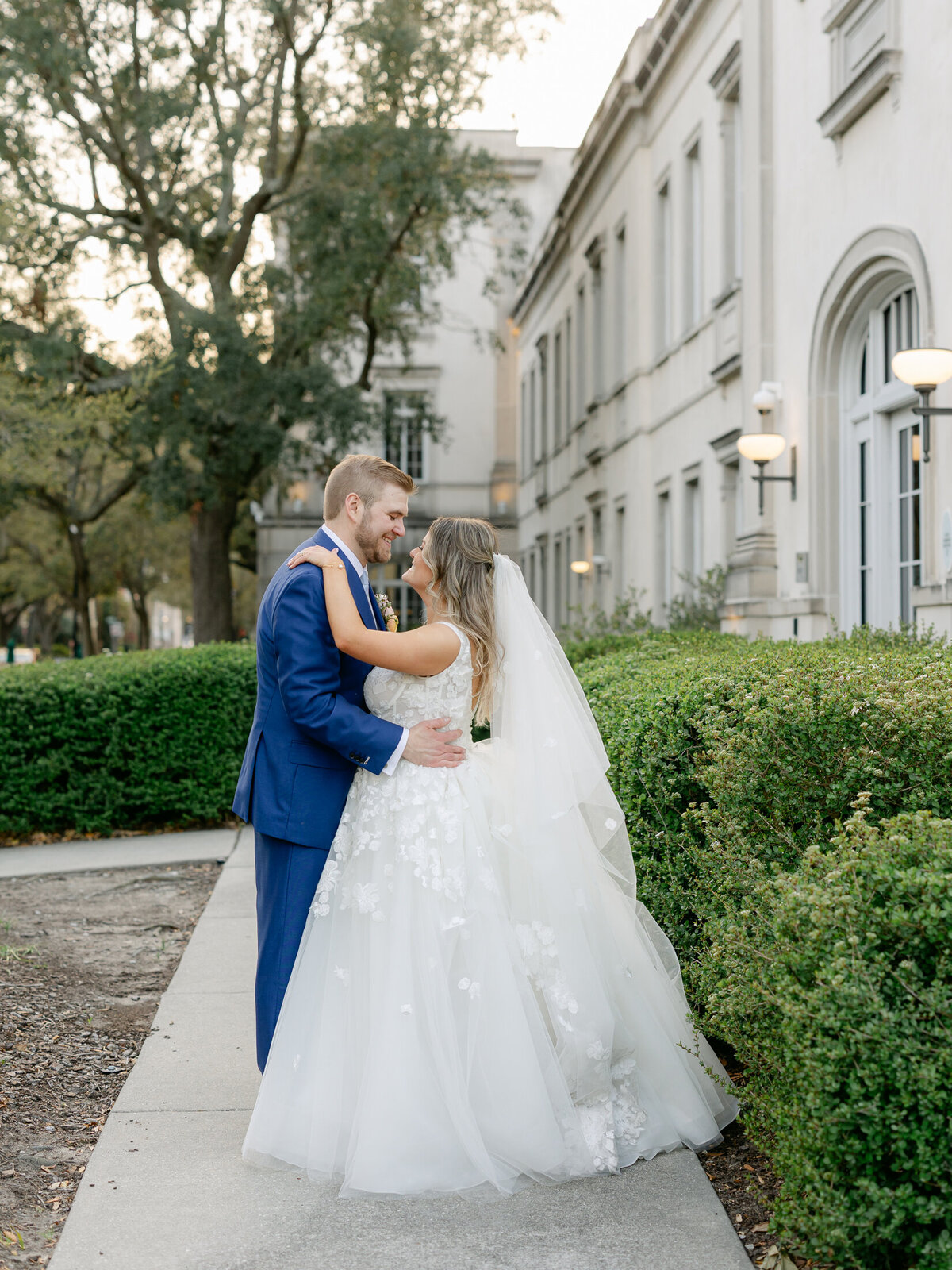Bride-in-lovely-dress-by-BECCAR-simply-white-bridal-ny