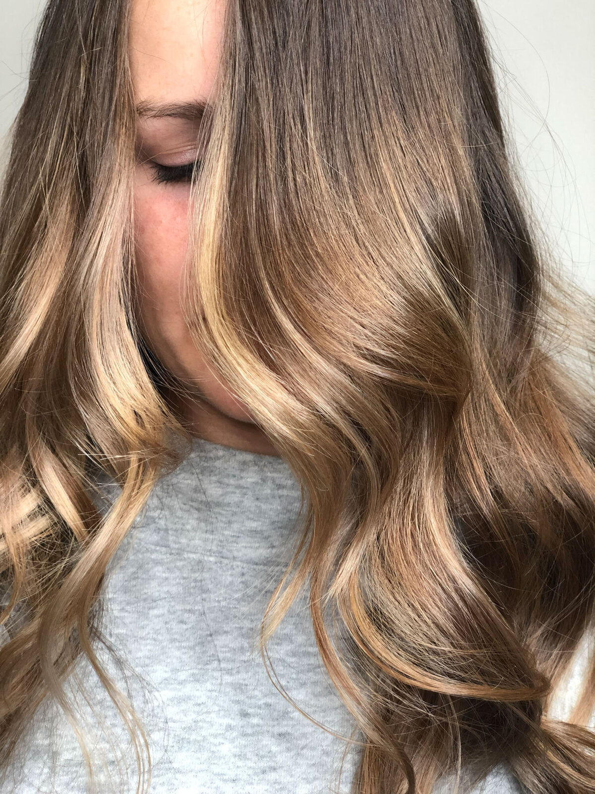 Perch Hair Studio - Lived-in Hair Grey Blending Color Extensions Boulder co Curl specialist in Boulder co - Portfolio 18