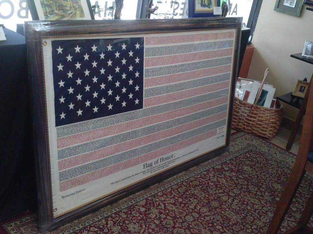 Framed American Flag