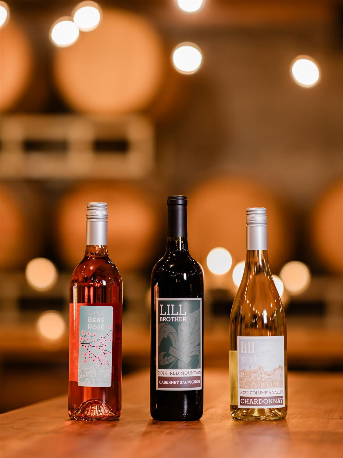 Wines at chateau lill